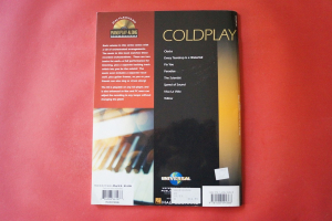 Coldplay - Piano Play along (mit CD) Songbook Notenbuch Piano Vocal Guitar PVG