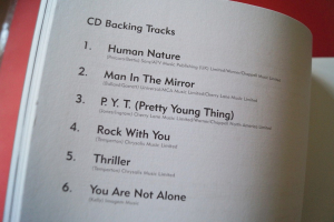 Michael Jackson - Songs for Solo Singers (mit CD) Songbook Notenbuch Piano Vocal Guitar PVG