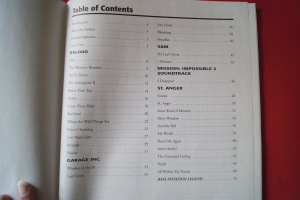 Metallica - Riff by Riff Volume 2 Songbook Notenbuch Bass
