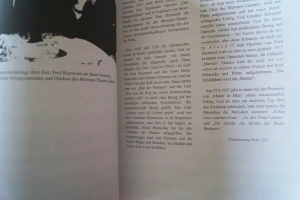 Fred Raymond - Komponistenportrait Songbook Notenbuch Piano Vocal