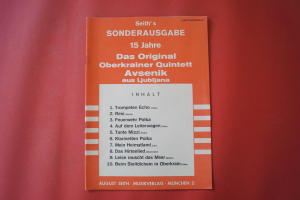 Oberkrainer Quintett Avsenik Songbook Notenbuch Piano Vocal