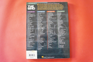 Who - Definitive Collection (S-Y) Songbook Notenbuch Vocal Guitar