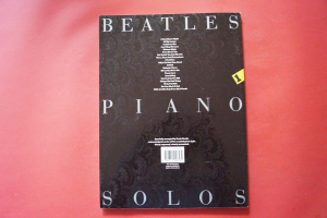 Beatles - Piano Solos Volume 1 Songbook Notenbuch Piano