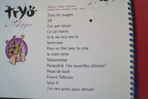 Tryo - À l ´Olympia Songbook Notenbuch Piano Vocal