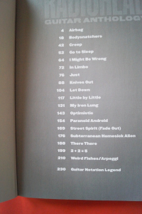 Radiohead - Guitar Anthology Songbook Notenbuch Vocal Guitar