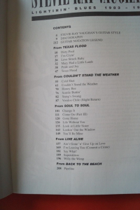 Stevie Ray Vaughan - Lightnin Blues 1983-1987 (2nd Edition) Songbook Notenbuch Vocal Guitar