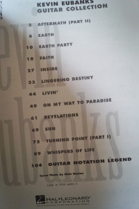 Kevin Eubanks - Guitar Collection Songbook Notenbuch Guitar