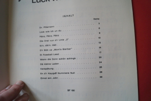 Bläck Fööss - Lück wie ich un du Songbook Notenbuch Piano Vocal