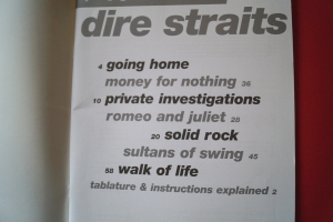 Dire Straits - Play Guitar with (neuere Ausgabe, ohne CD) Songbook Notenbuch Vocal Guitar