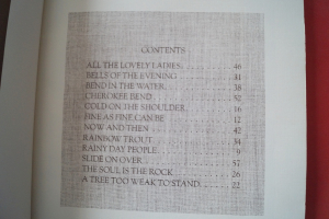 Gordon Lightfoot - Cold on the Shoulder Songbook Notenbuch Piano Vocal Guitar PVG