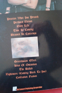 Testament - Practice what You Preach Songbook Notenbuch Vocal Guitar