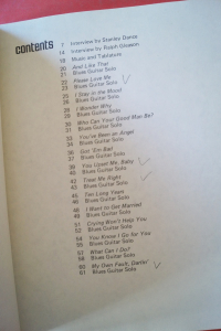 B.B. King - Music & Lyrics Songbook Notenbuch Vocal Guitar