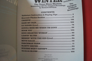 Johnny Winter - The Texas Blues Masters (mit CD) Songbook Notenbuch Vocal Guitar