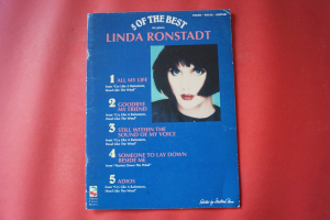 Linda Ronstadt - 5 of the Best Songbook Notenbuch Piano Vocal Guitar PVG