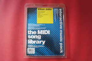 Elton John - Midi Song Library (mit Diskette) Songbook Notenbuch Piano Vocal
