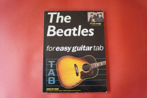 Beatles - For Easy Guitar Tab Songbook Notenbuch Vocal Guitar