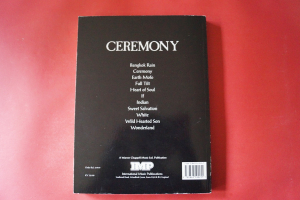 Cult - Ceremony (Off The Record) Songbook Notenbuch für Bands (Transcribed Scores)