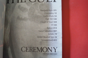 Cult - Ceremony (Off The Record) Songbook Notenbuch für Bands (Transcribed Scores)