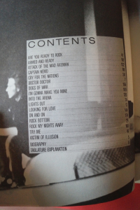 Michael Schenker - Play it like it is Songbook Notenbuch Guitar