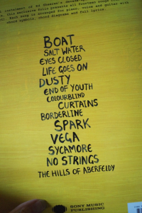 Ed Sheeran - Subtract Songbook Notenbuch Piano Vocal Guitar PVG