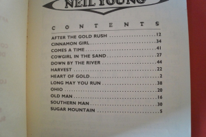Neil Young - The Best of (ältere Ausgabe) Songbook Notenbuch Piano Vocal Guitar PVG