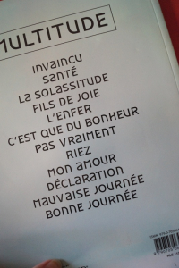 Stromae - Multitude Songbook Notenbuch Piano Vocal Guitar PVG