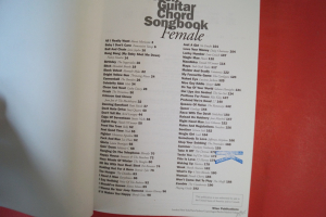 The Big Rock Guitar Chord Songbook Female Songbook Vocal Guitar Chords