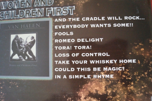 Van Halen - Women and… & Fair Warning Songbook Notenbuch Vocal Guitar