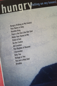 Vineyard Worship - Hungry Songbook Notenbuch Piano Vocal Guitar PVG