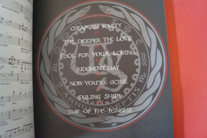 Whitesnake - Slip of the Tongue (Selections) Songbook Notenbuch Vocal Guitar