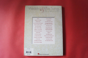 Wedding & Love Songs for a New Century Songbook Notenbuch Piano Vocal Guitar PVG