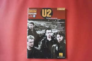U2 - Drum Play along (mit Audiocode) Songbook Notenbuch Vocal Drums