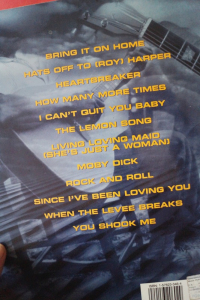 Led Zeppelin - Blues Classics Songbook Notenbuch Vocal Guitar