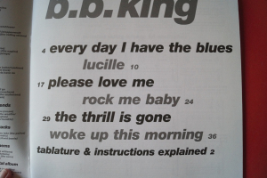 B.B. King - Play Guitar with (neuere Ausgabe, mit CD) Songbook Notenbuch Vocal Guitar