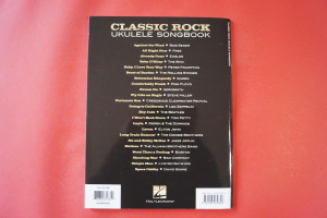 Classic Rock Ukulele Songbook Songbook Notenbuch Vocal Ukulele