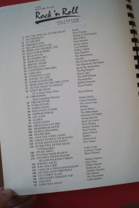 The Definitive Rock n Roll Collection 1955-1966 Songbook Notenbuch Piano Vocal Guitar PVG