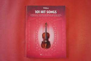 101 Hit Songs Songbook Notenbuch Viola