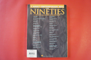 Number 1 Adult Contemporary Hits of the Nineties Songbook Notenbuch Piano Vocal Guitar PVG
