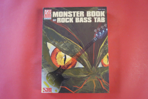 Monster Book of Rock Bass Tabs Songbook Notenbuch Vocal Bass