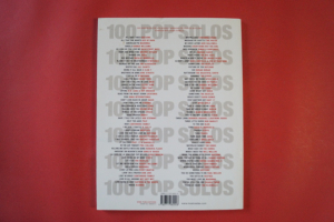 100 Pop Solos for Flute Songbook Notenbuch Flute