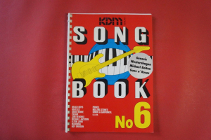 KDM Songbook No 6 Songbook Notenbuch Vocal Guitar