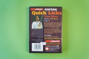 Lick Library: Guitar Quick Licks Slow Blues Jeff Beck (DVD)