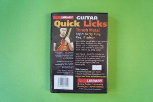 Lick Library: Guitar Quick Licks Thrash Metal Kerry King (DVD)