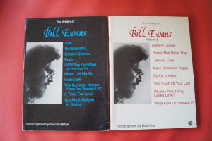 Bill Evans - The Artistry of Vol. 1 & 2 Songbooks Notenbücher Piano