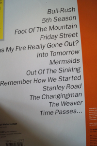 Paul Weller - For Easy Guitar Tab Songbook Notenbuch Vocal Easy Guitar