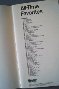 Lowrey All-Time Favorites Notenheft