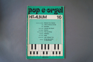 Pop E-Orgel Hit-Album Heft 16 Notenheft