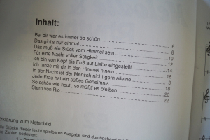 Melodie & Rhythmus Tonfilmschlager Notenheft