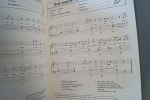 Modern Keyboard Volkslieder Notenheft