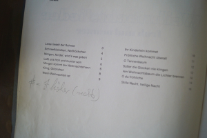 Weihnachtslieder froh und munter Notenheft